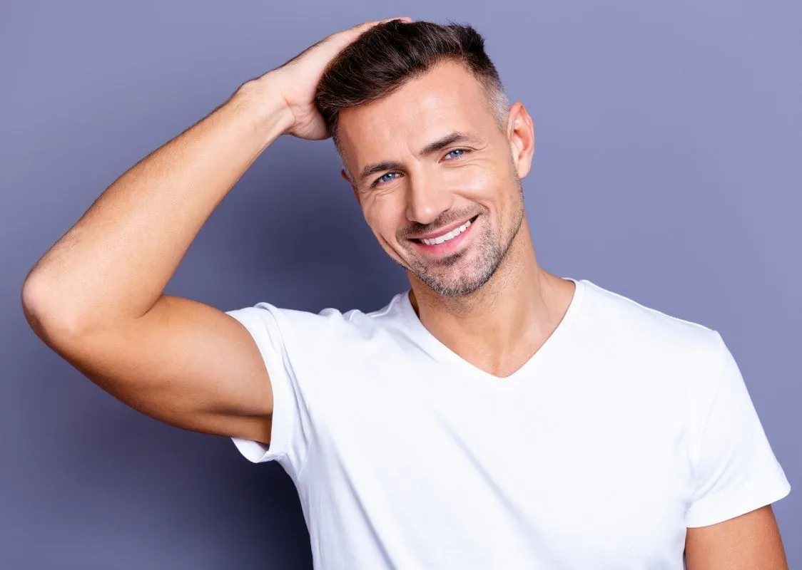 Hair transplant using the FUT method